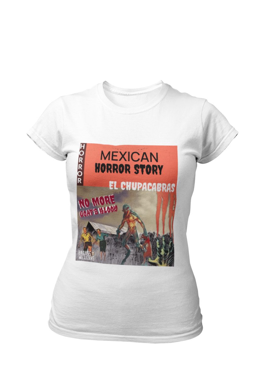 El chupacabras women t shirt