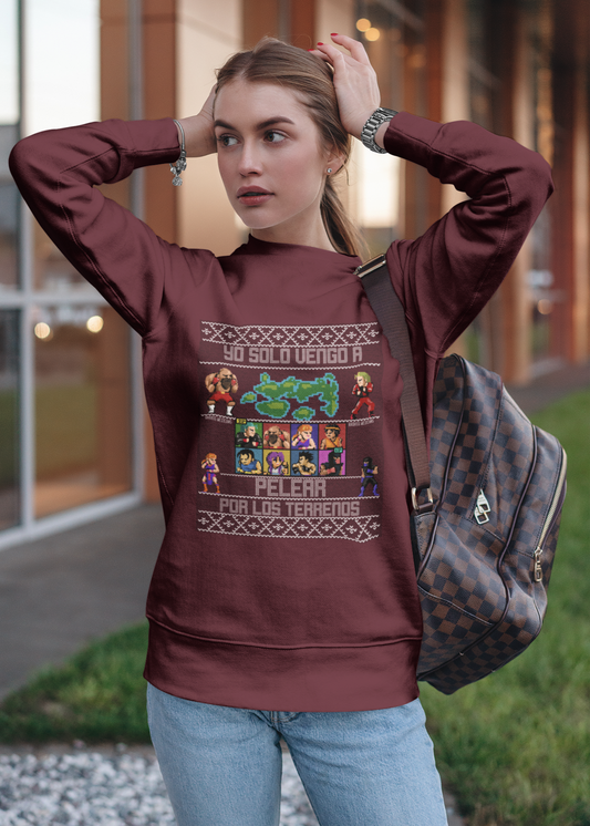 Pelear Por Los Terrenos Ugly Sweater Unisex