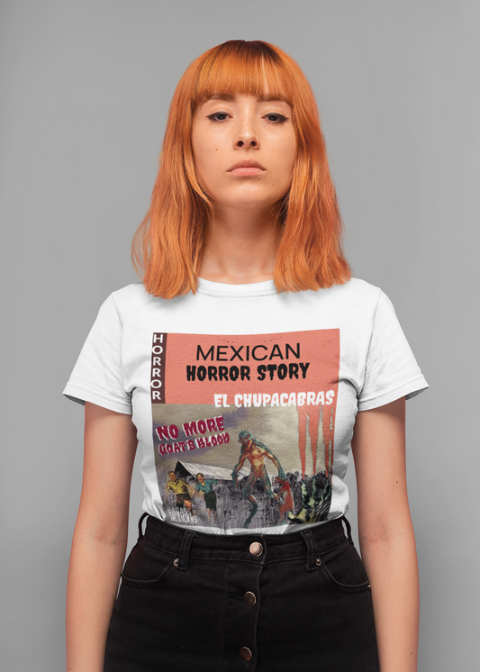 El chupacabras women t shirt