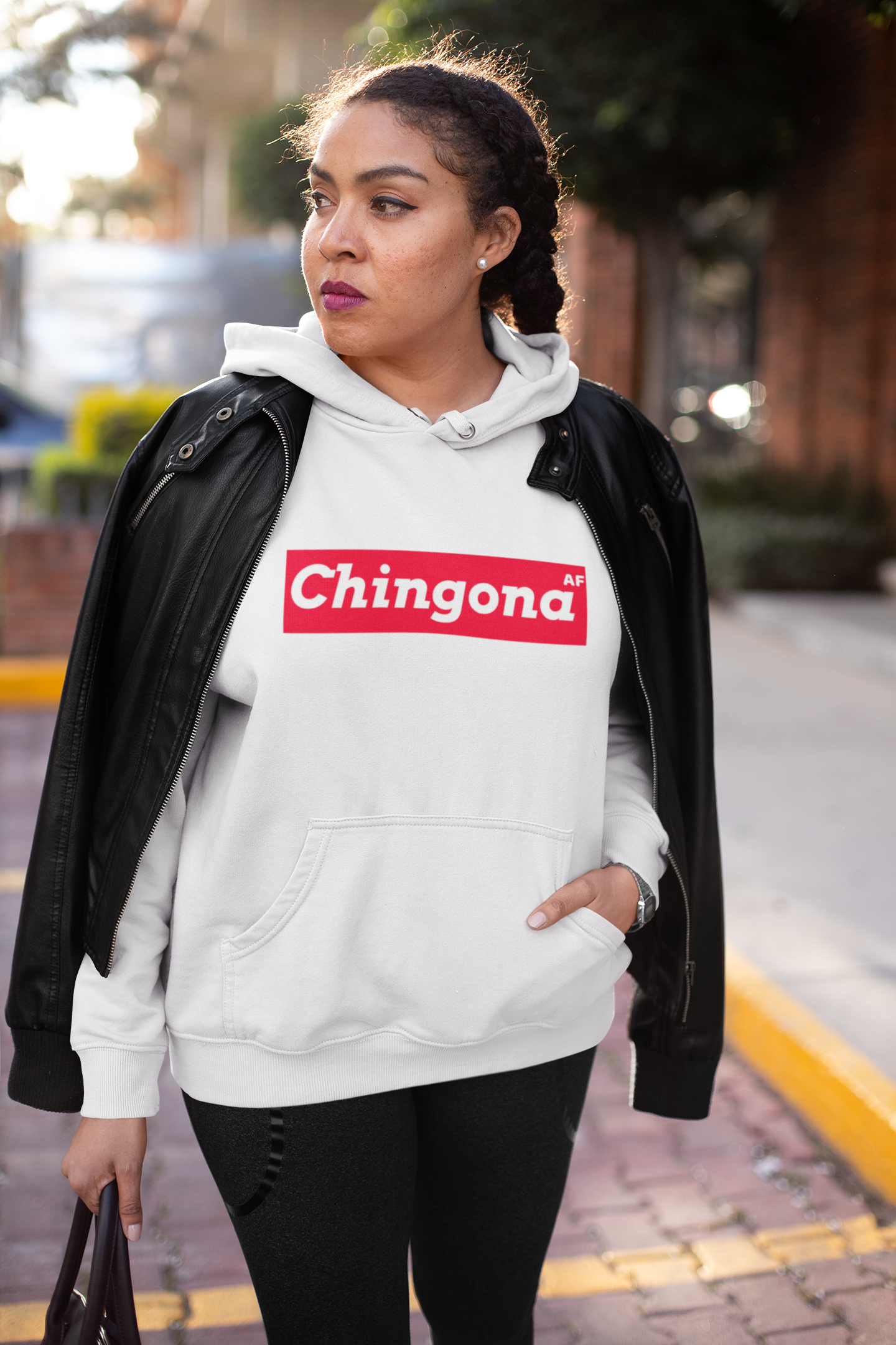 Chingona AF hoodie