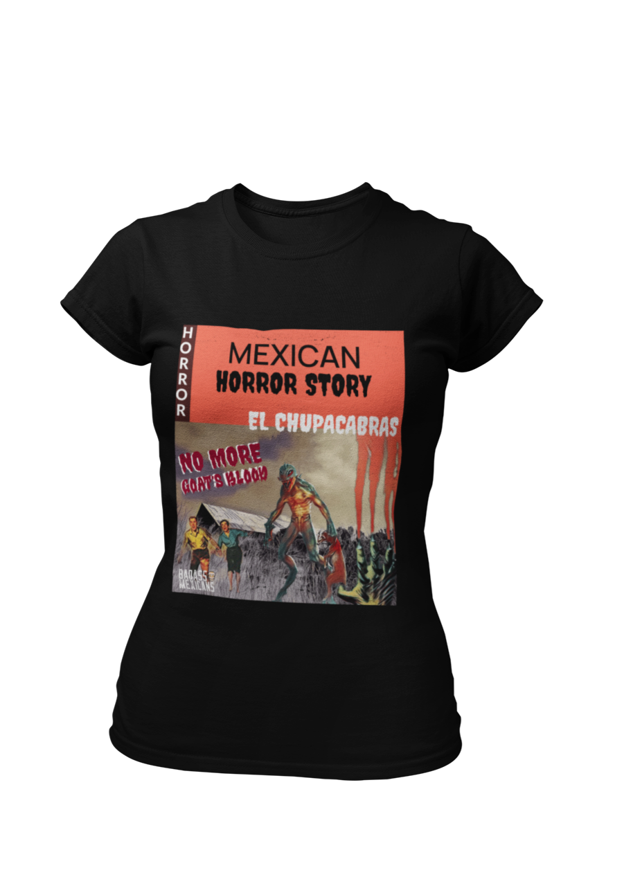 El chupacabras women t shirt