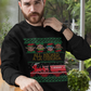All Aboard a la Chingada Christmas Ugly Sweater - Unisex