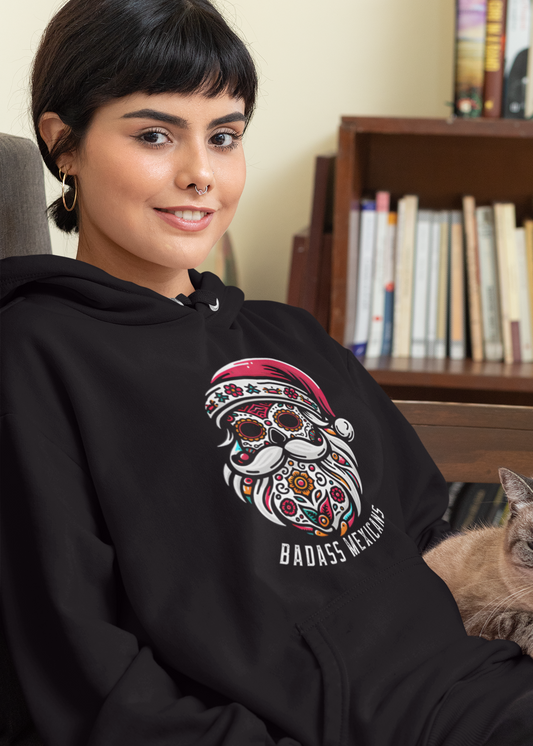 Sugar Skull Santa - Unisex Hoodie