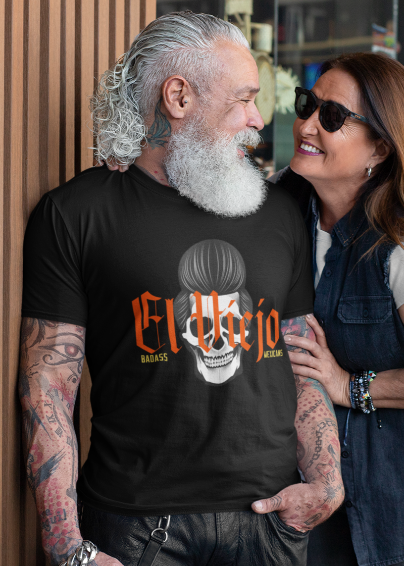 El Viejo – Badass Mexicans Skull Tee