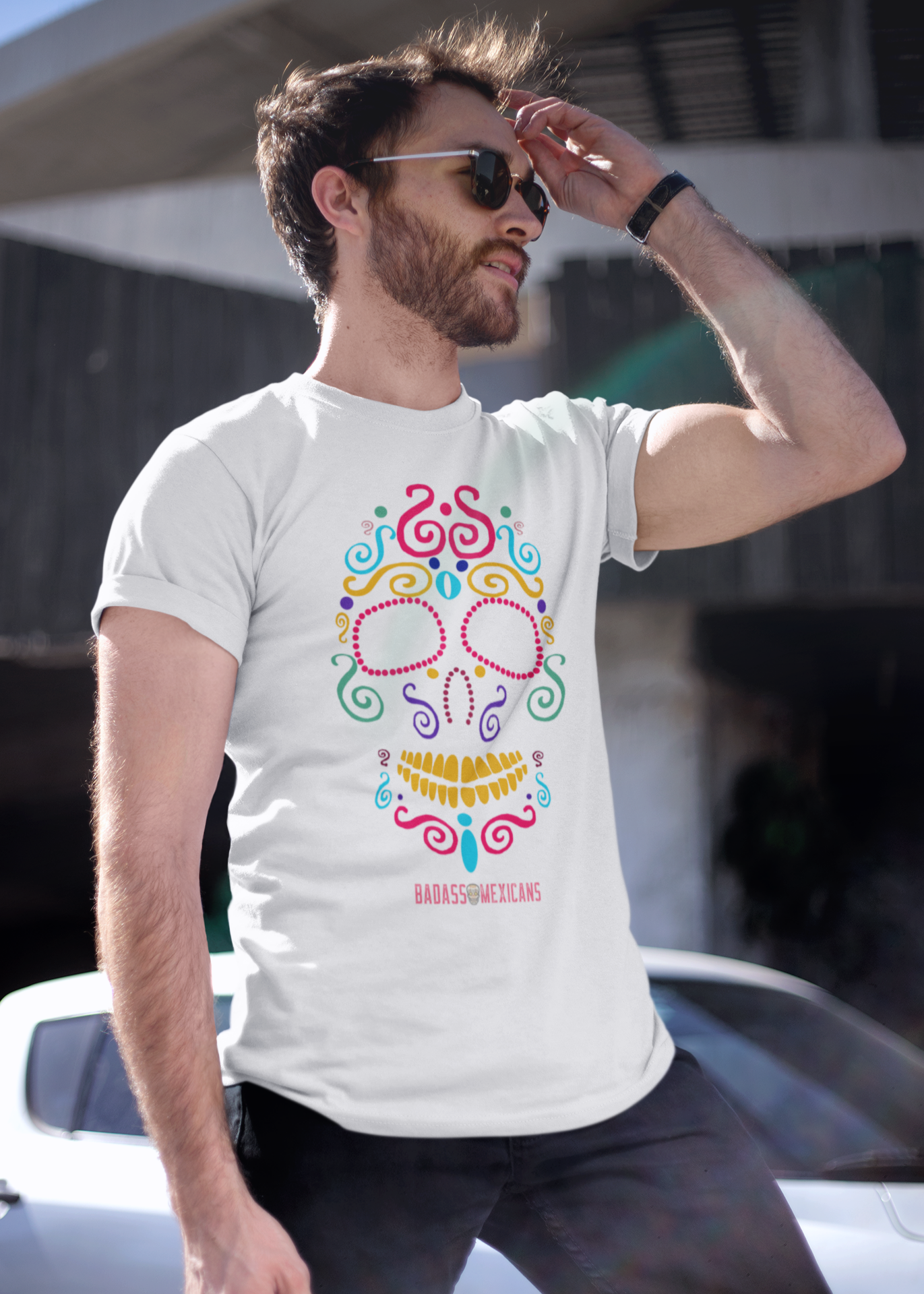 Sugar Skull - men shirt