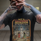 Black t-shirt featuring a retro horror poster illustration of La Llorona in a graveyard above the text "NOT A HALLOWEEN DECORATION Don't Play With La Llorona".