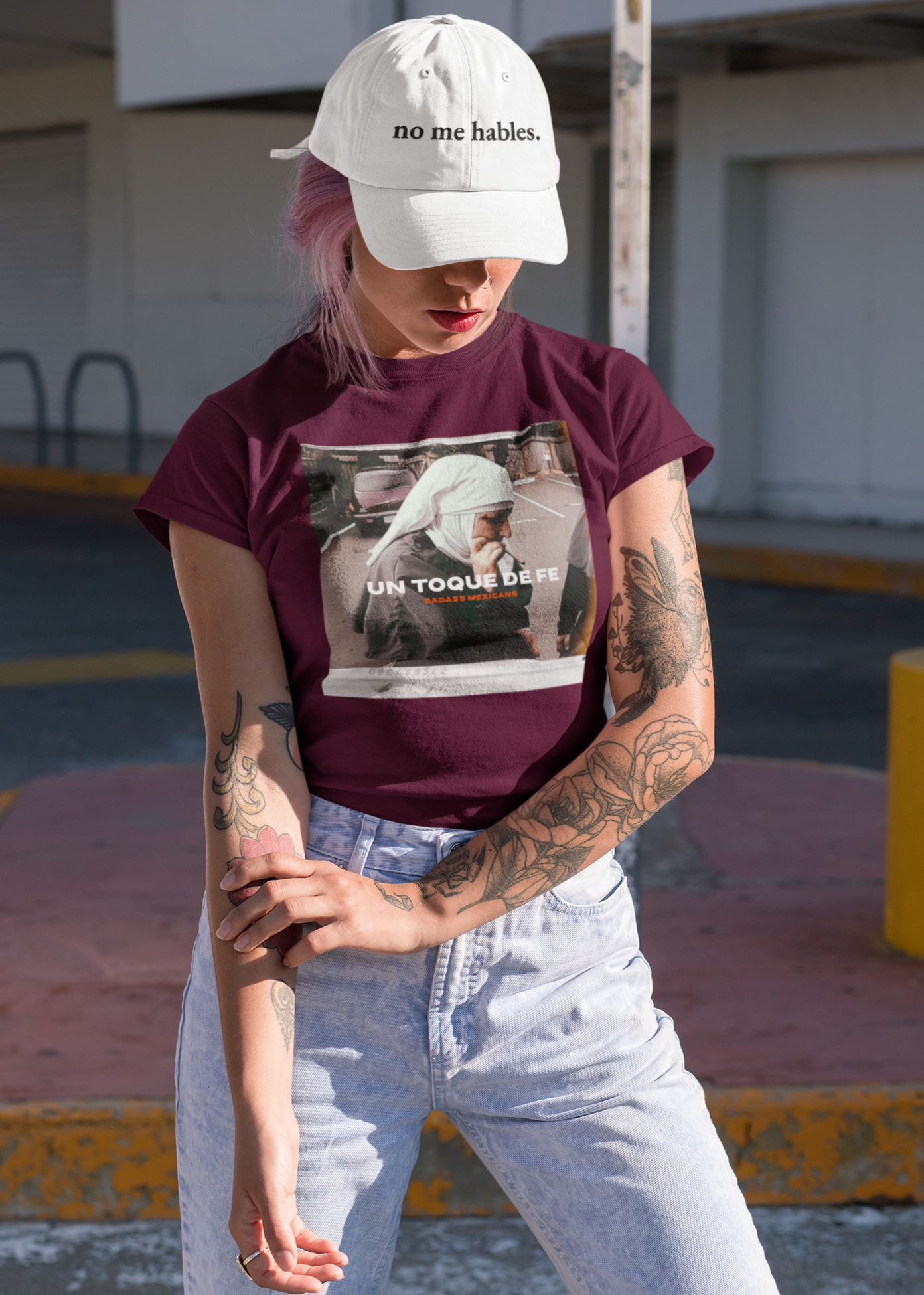 Un Toque de Fe - women shirt