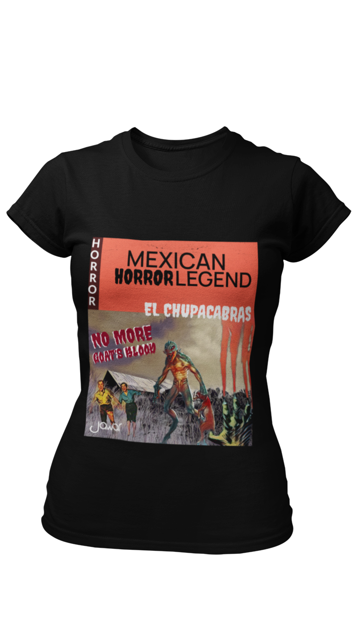 El chupacabras women t shirt