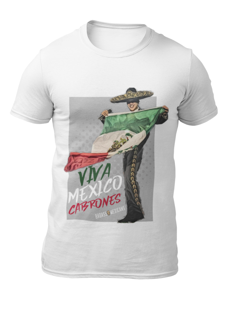 Viva Mexico Cabrones men t shirt