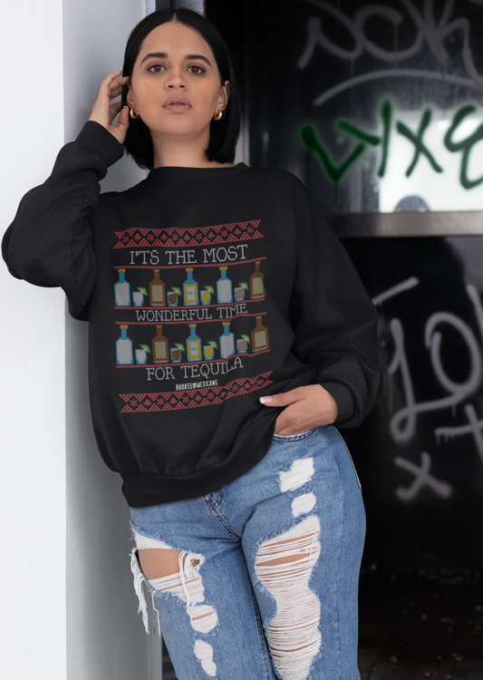 TEQUILA TIME Chingon Ugly Christmas Sweater UNISEX
