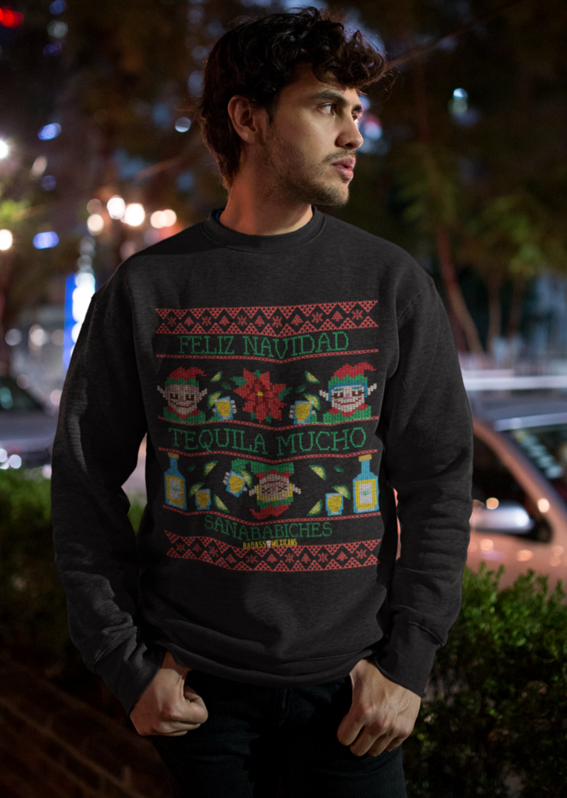 SANABABICHES Chingon Ugly Christmas Sweater UNISEX