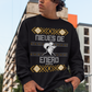 NIEVES DE ENERO Chingon Ugly Christmas Sweater chalino UNISEX