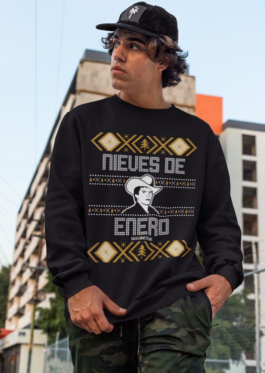 NIEVES DE ENERO Chingon Ugly Christmas Sweater chalino UNISEX